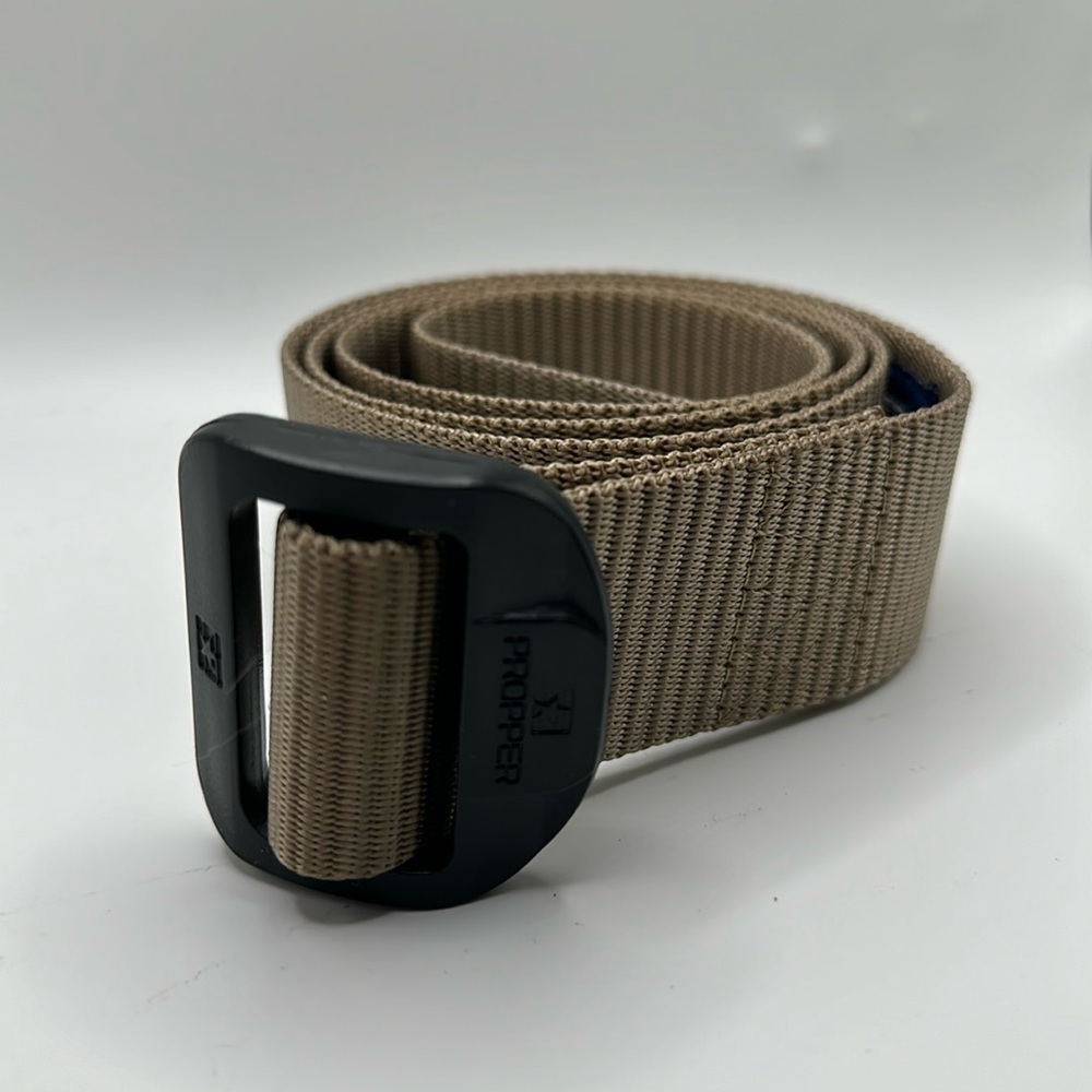 Propper Belt Men Nylon Tactical Duty Range Belt Size Medium Brown